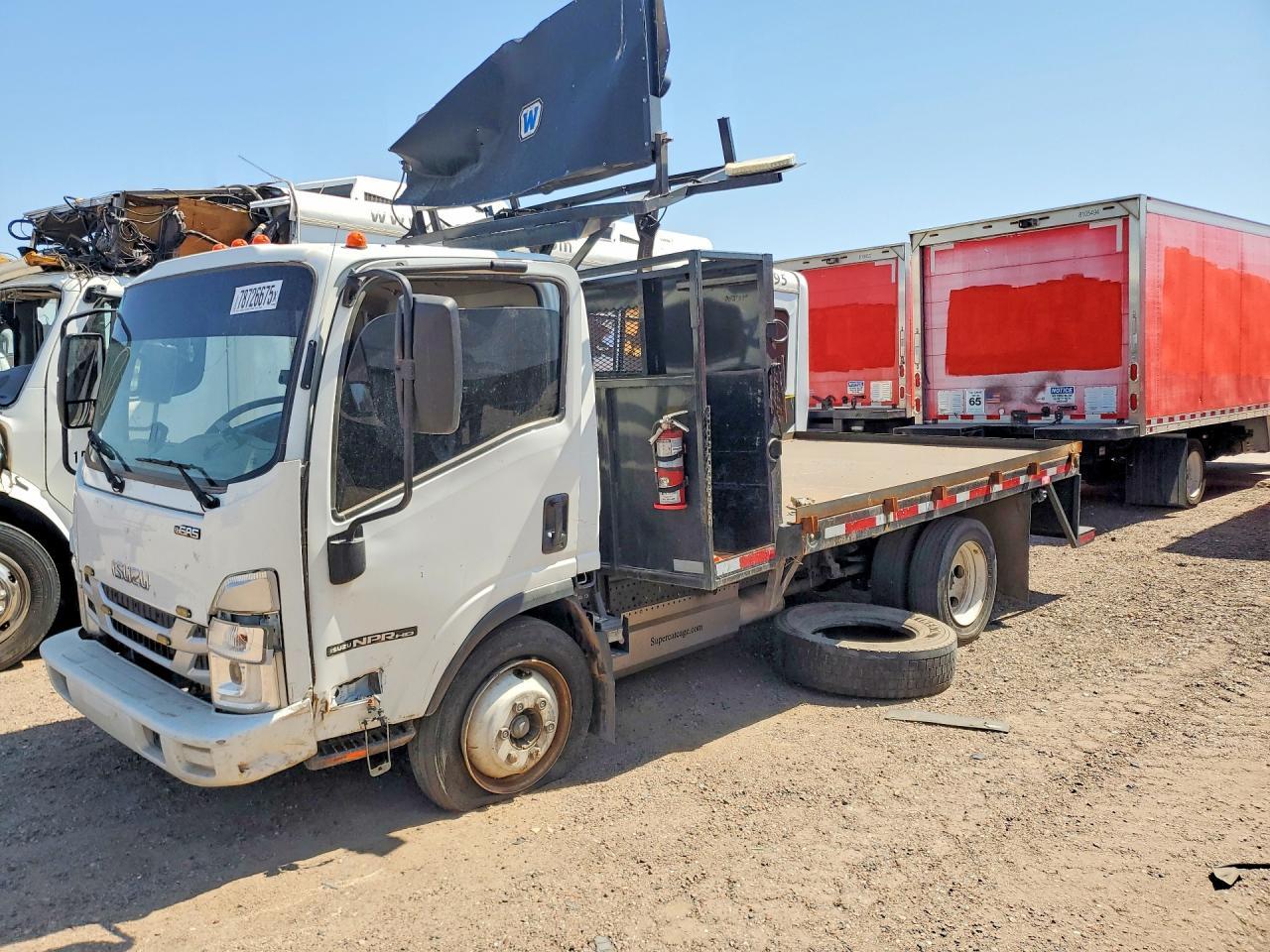 2024 Isuzu Npr Hd Flatbed Truck