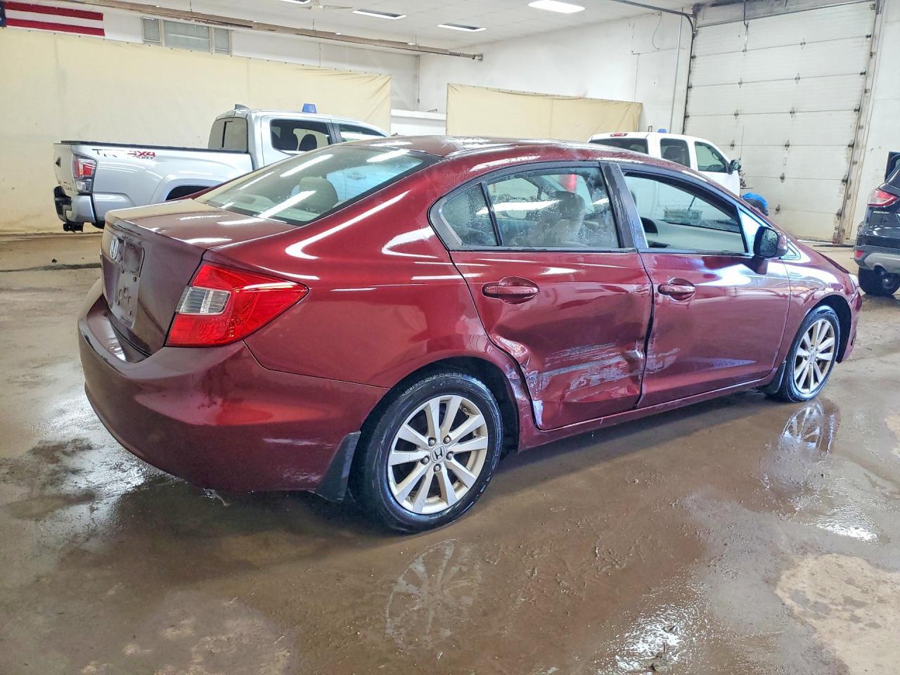 2012 Honda Civic Ex - Фото 3