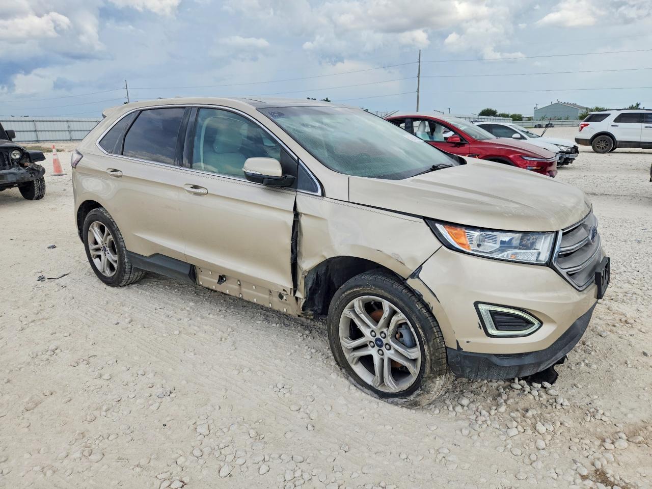 2017 Ford Edge Titanium - Фото 4