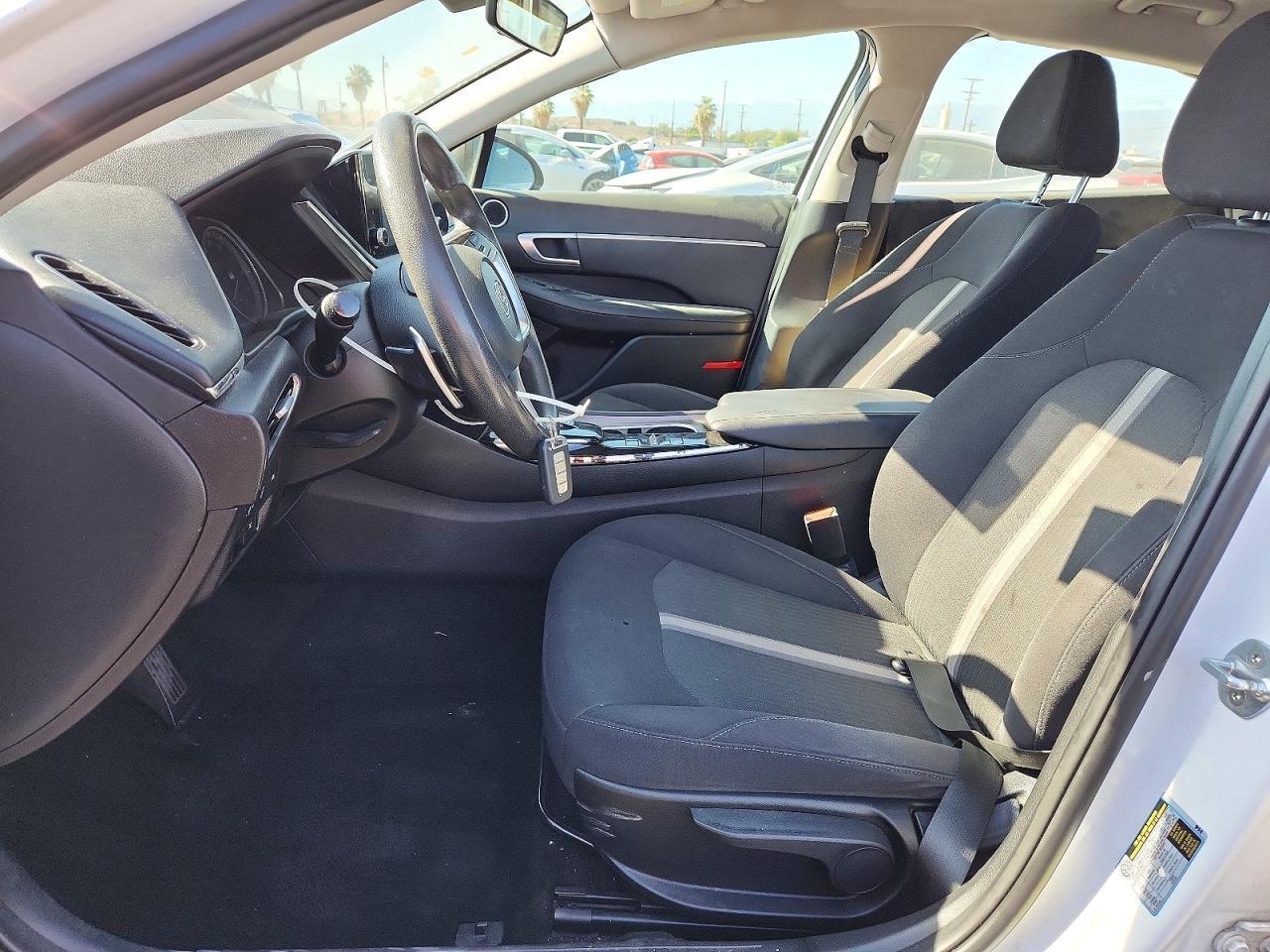 2021 Hyundai Sonata Hybrid Blue - Image 7