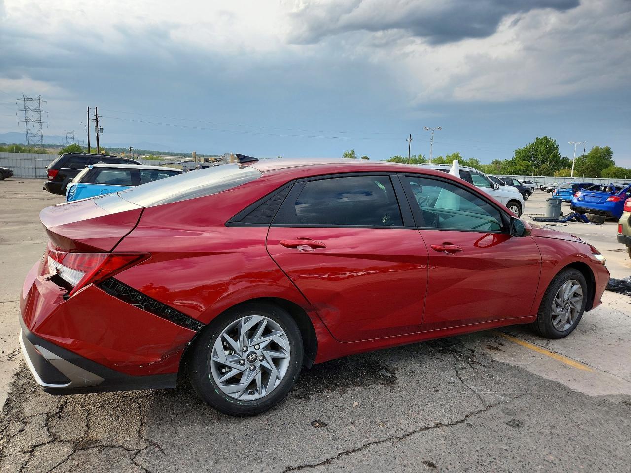 2025 Hyundai Elantra Hybrid Blue - Фото 3