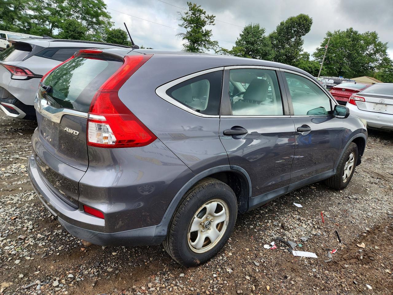 2015 Honda Cr-V Lx - Фото 3