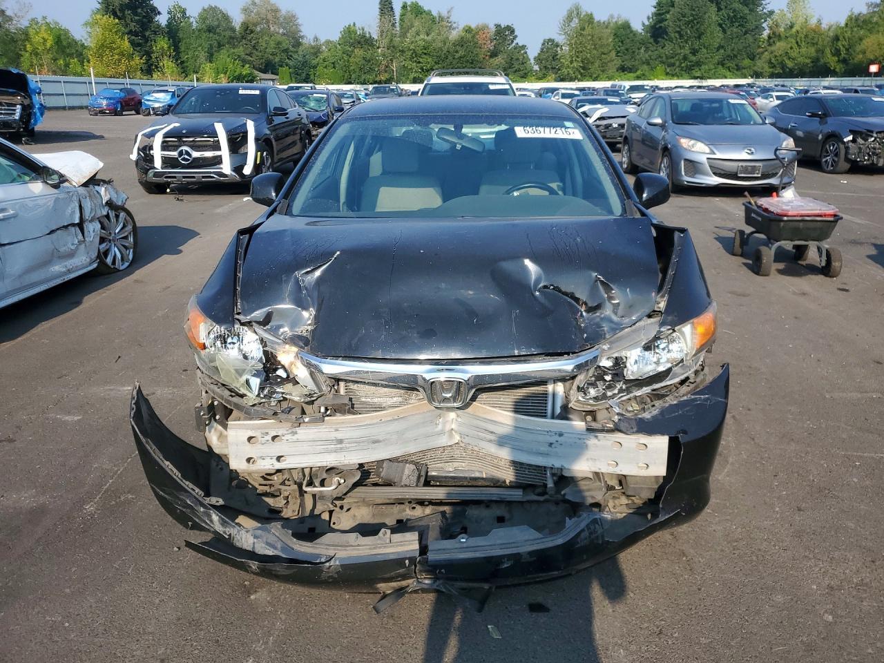 2012 Honda Civic Lx - Фото 5