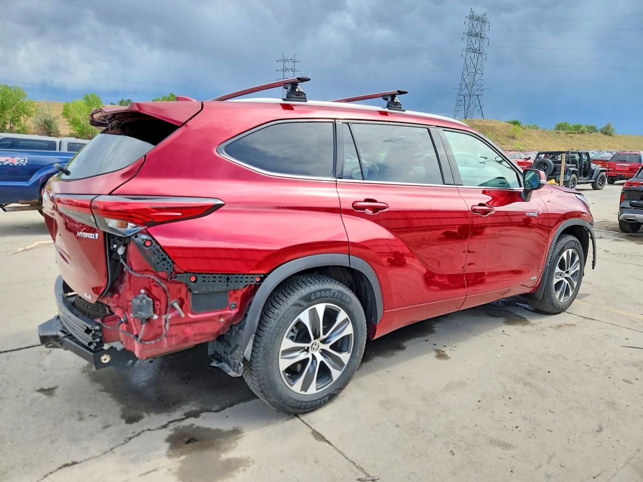 2021 Toyota Highlander Hybrid Xle - Фото 3
