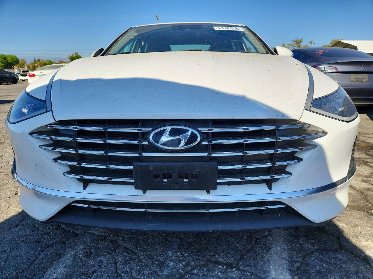 2021 Hyundai Sonata Hybrid Blue - Image 5