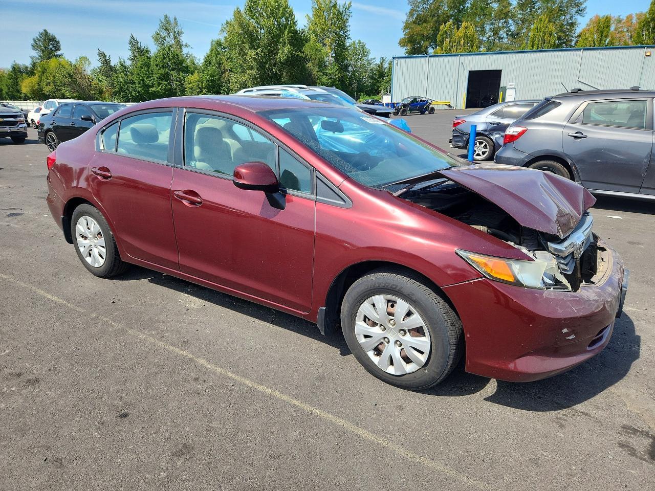 2012 Honda Civic Lx - Фото 4