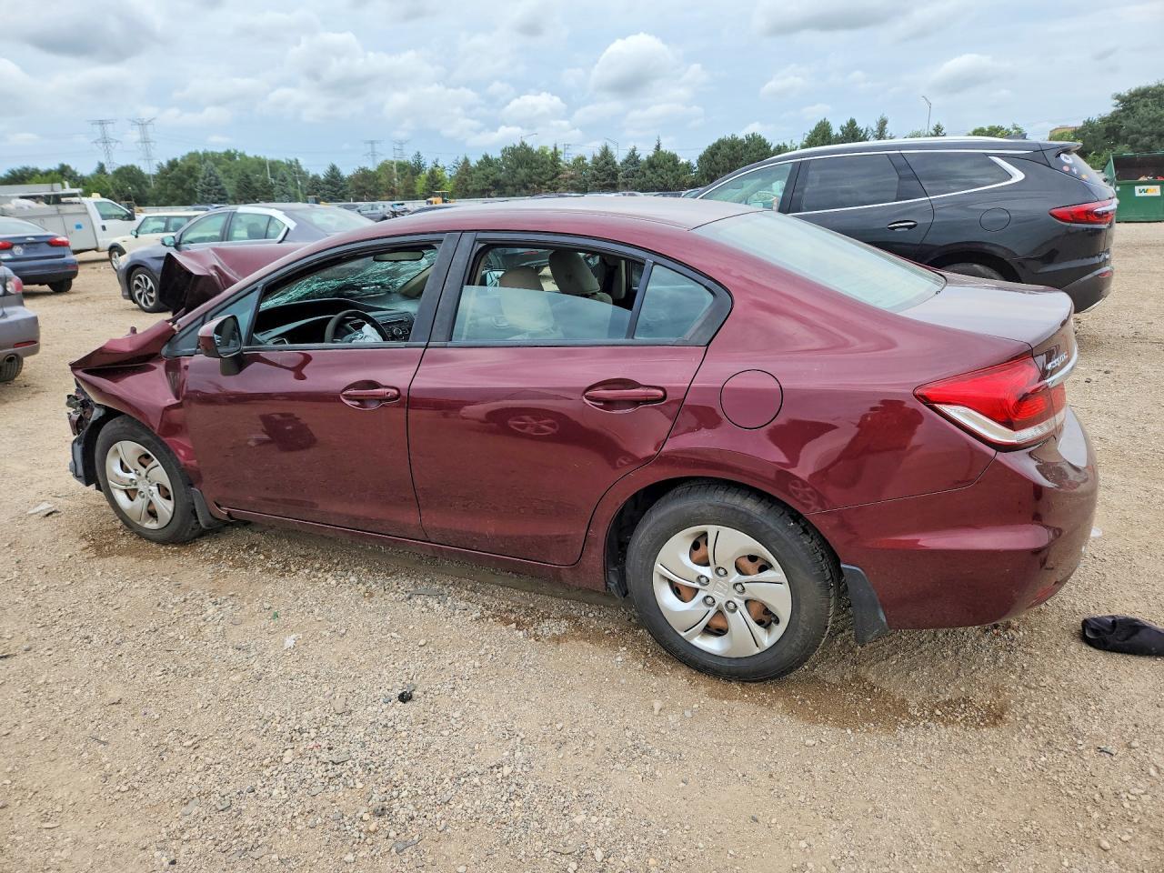 2015 Honda Civic Lx - Фото 2