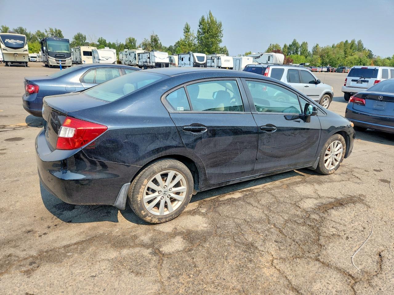 2012 Honda Civic Ex - Фото 3