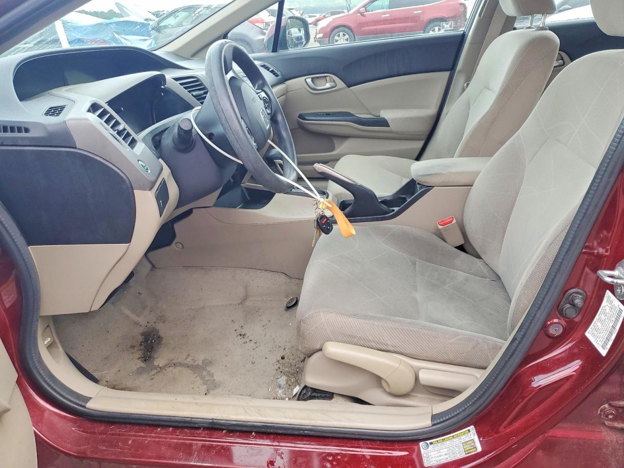 2012 Honda Civic Lx - Фото 7