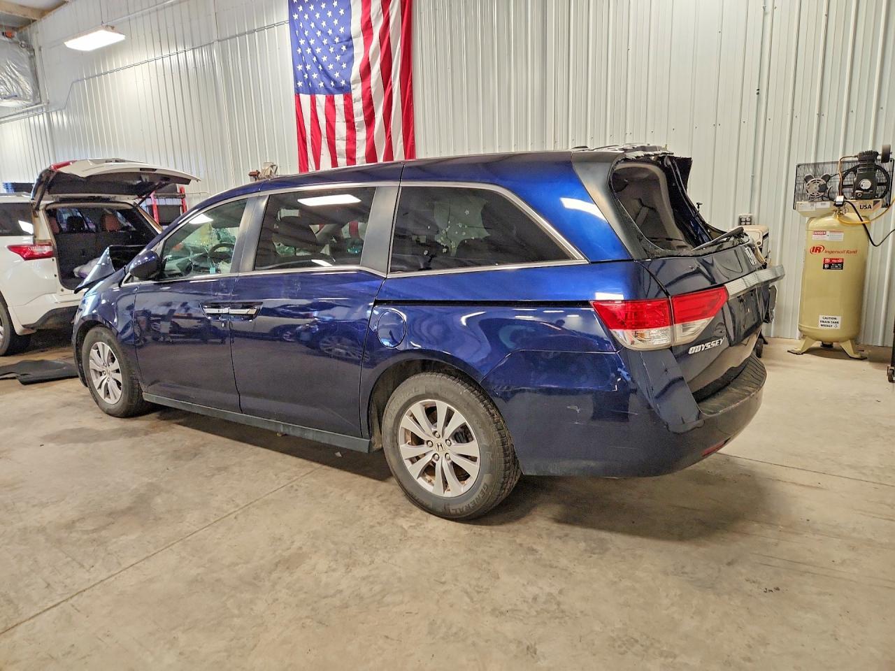 2016 Honda Odyssey Exl - Фото 2