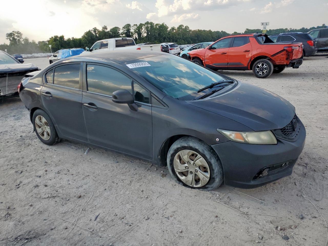 2013 Honda Civic Lx - Фото 4