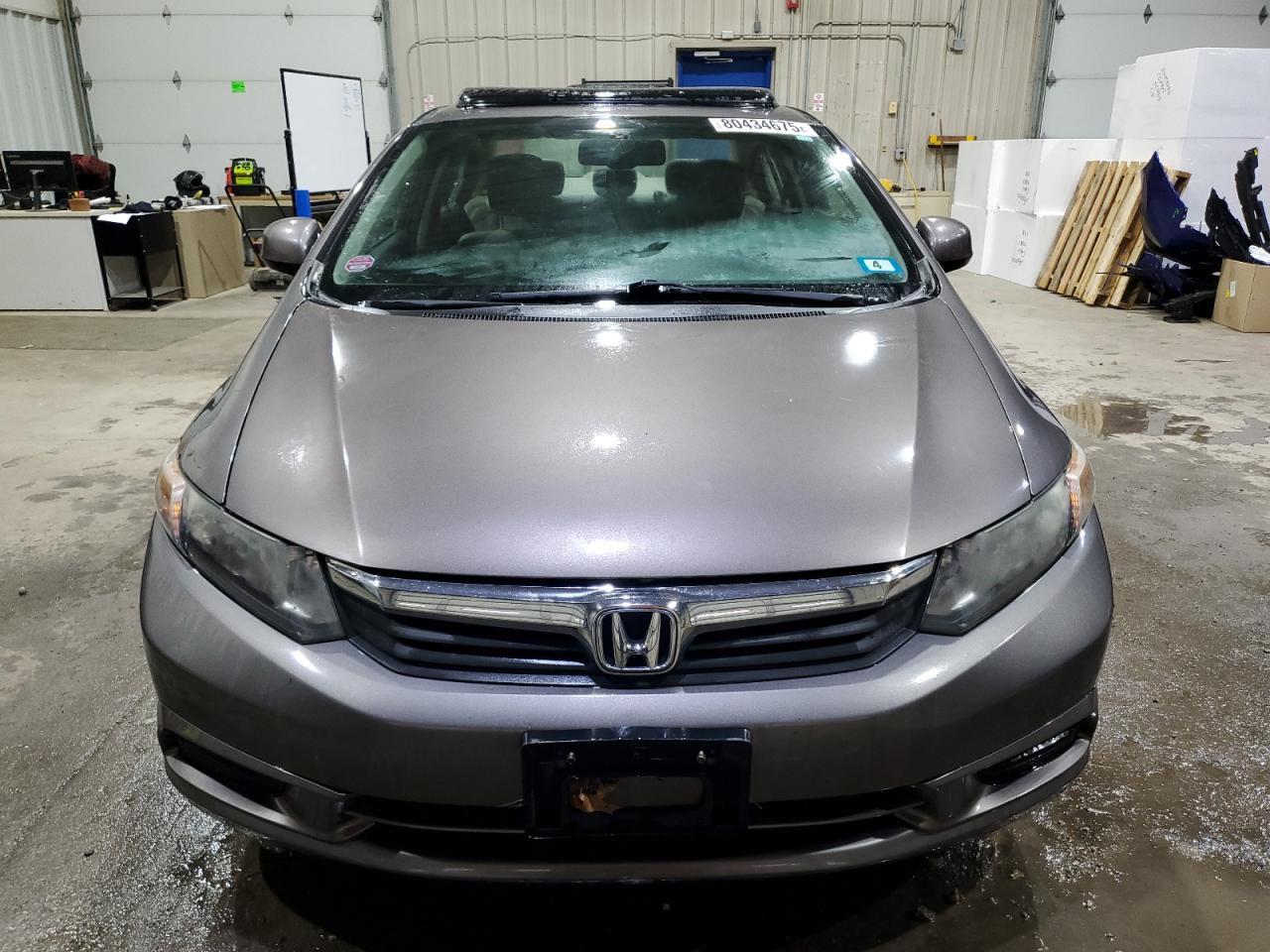 2012 Honda Civic Exl - Фото 5