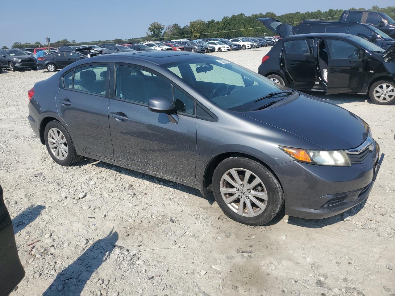 2012 Honda Civic Ex - Фото 4