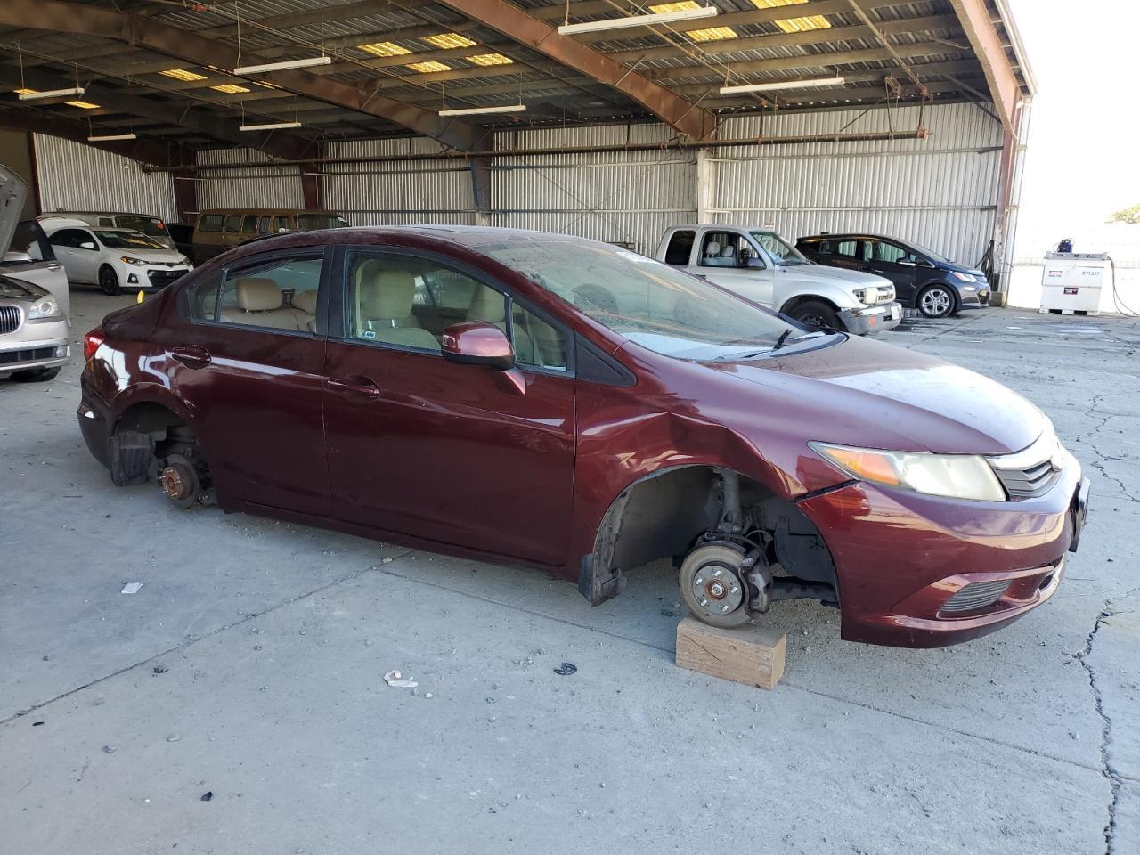 2012 Honda Civic Ex - Фото 4