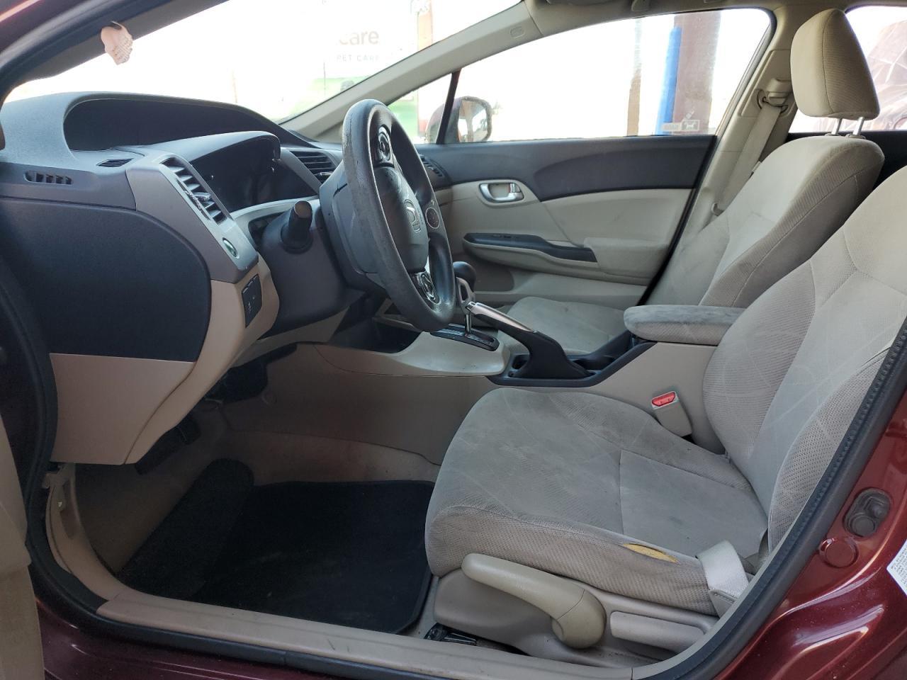 2012 Honda Civic Ex - Фото 7