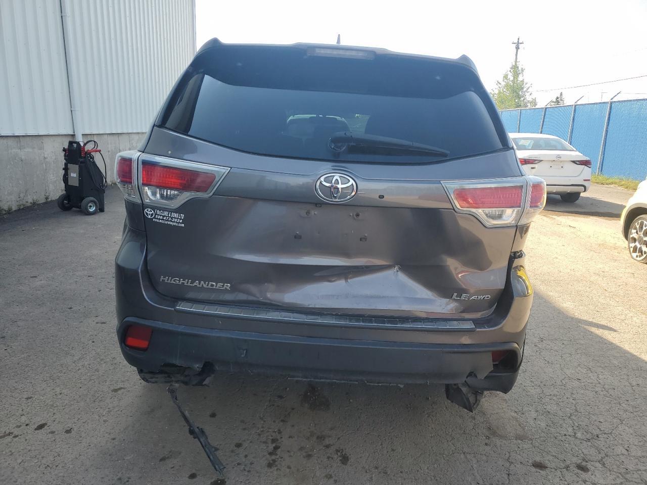 2016 Toyota Highlander Le - Фото 6