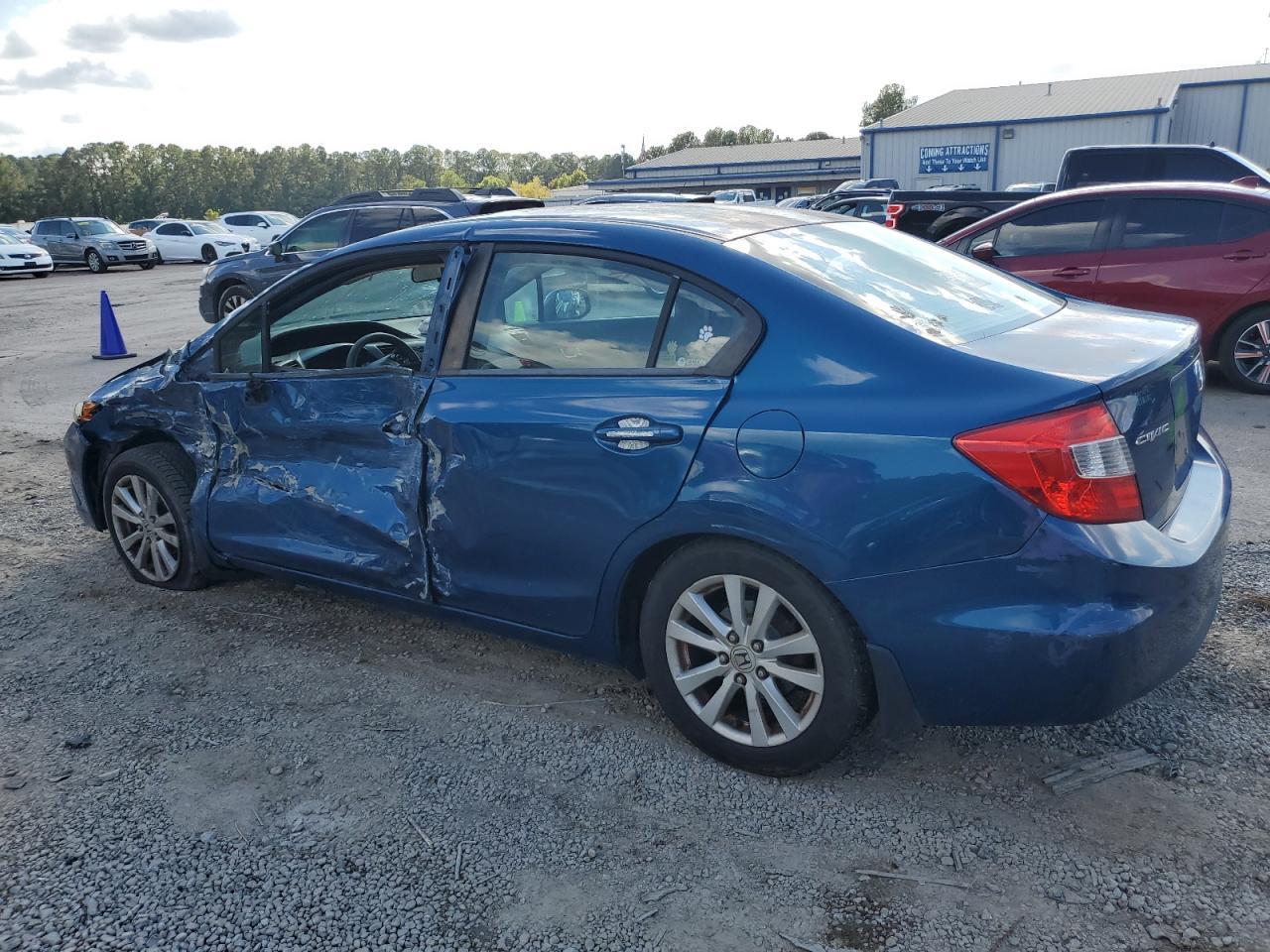 2012 Honda Civic Ex - Фото 2