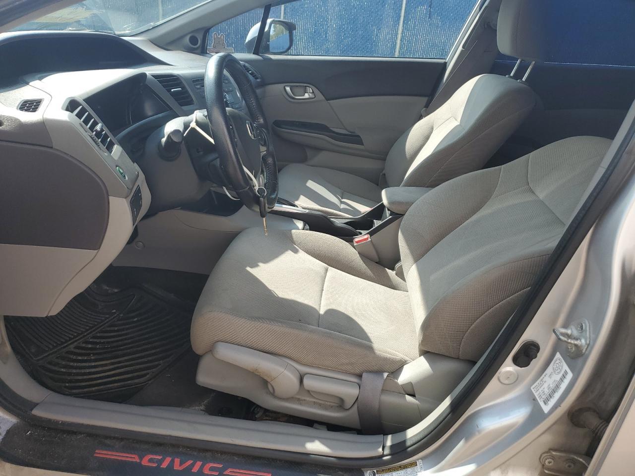 2012 Honda Civic Lx - Фото 7