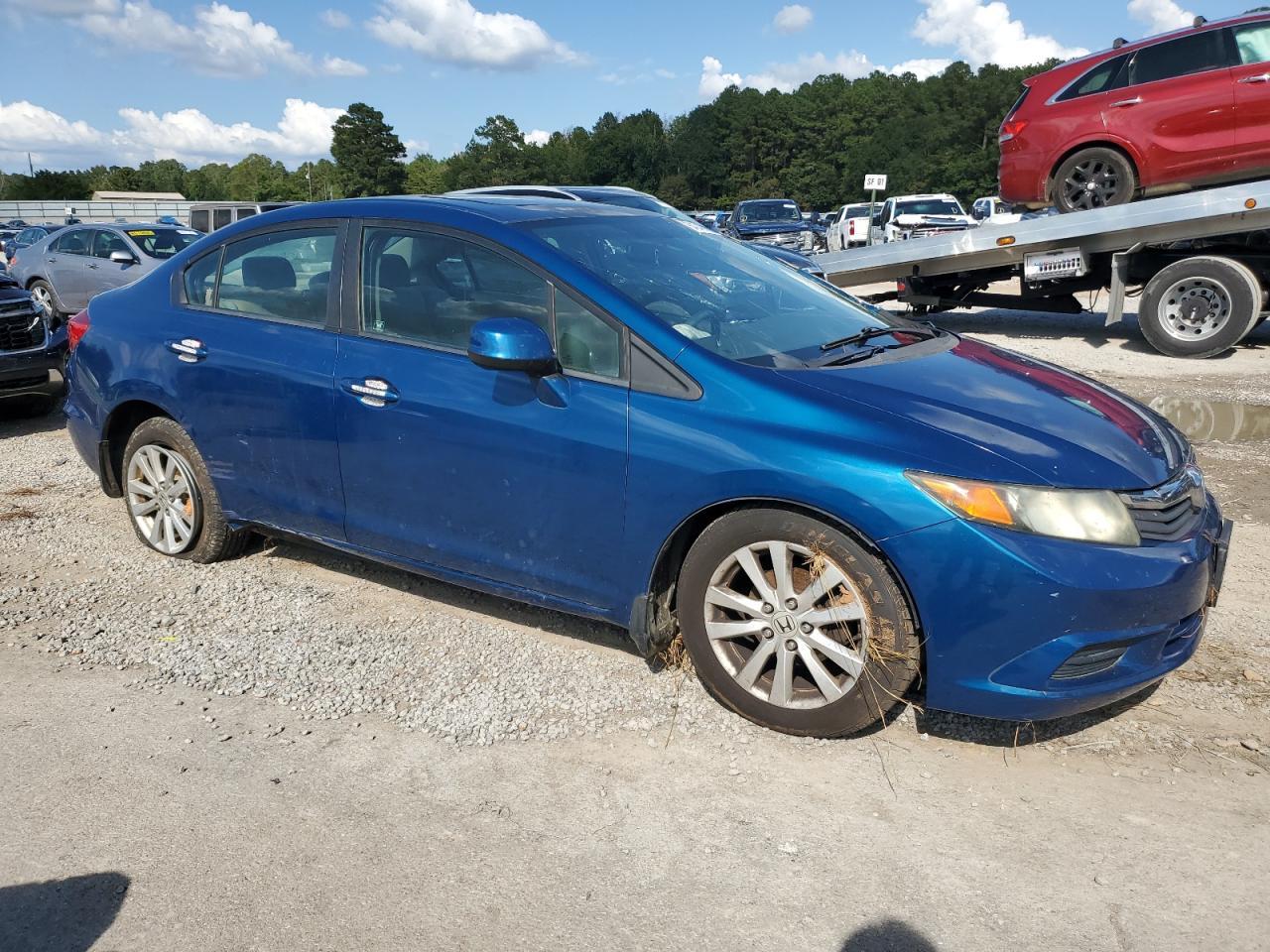 2012 Honda Civic Ex - Фото 4