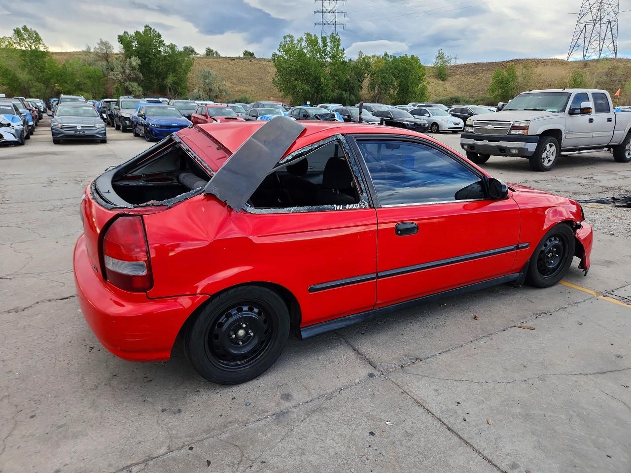 2000 Honda Civic Cx - Фото 3