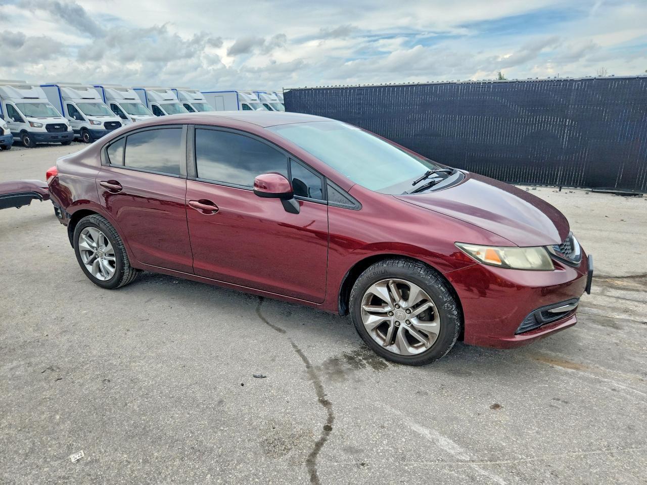 2013 Honda Civic Lx - Фото 4