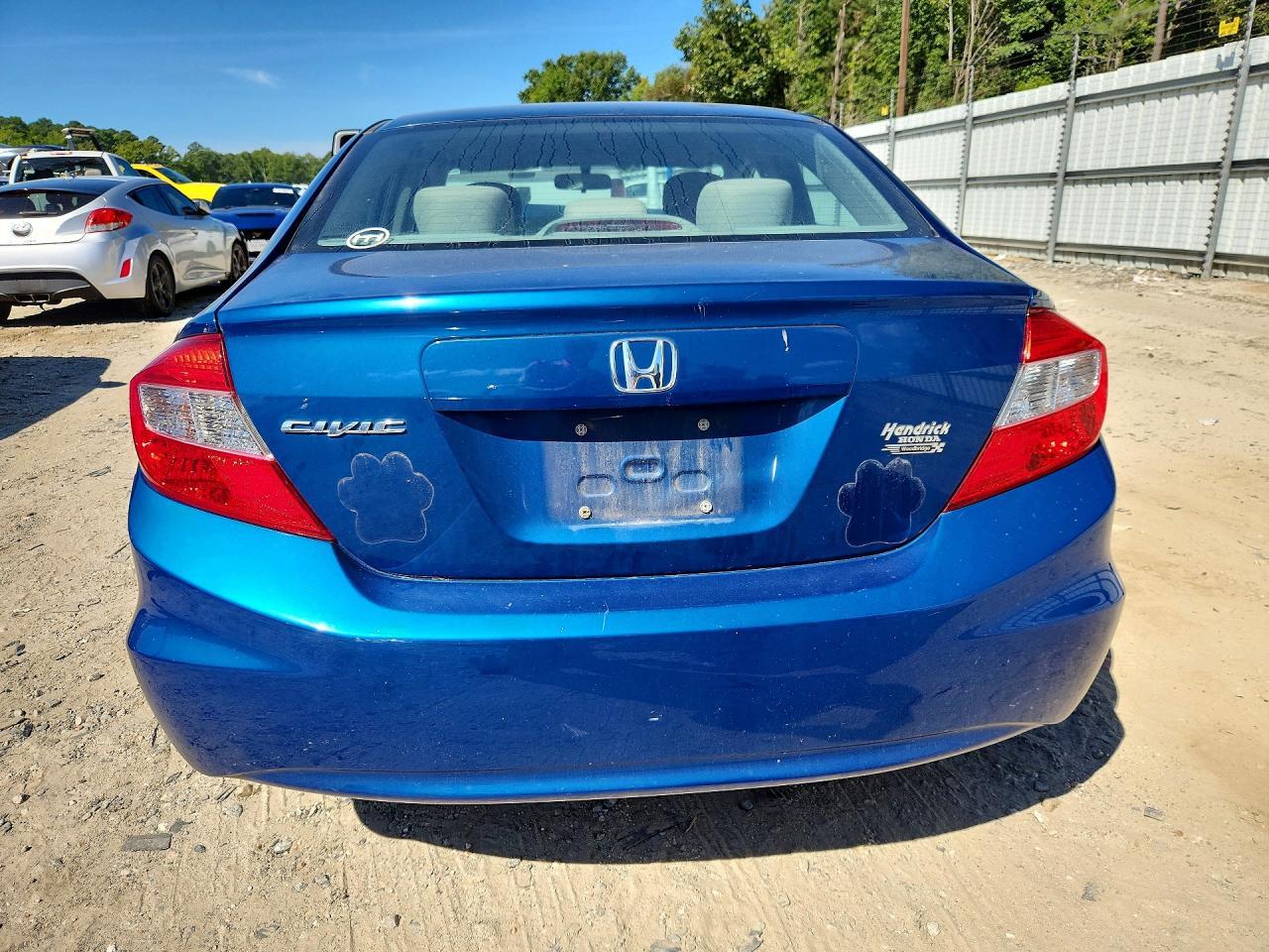 2012 Honda Civic Lx - Фото 6
