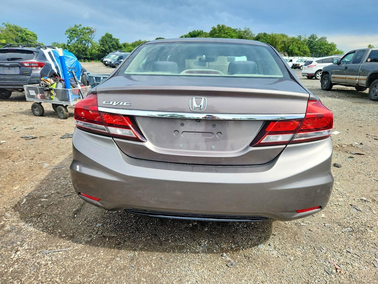 2014 Honda Civic Lx - Фото 6