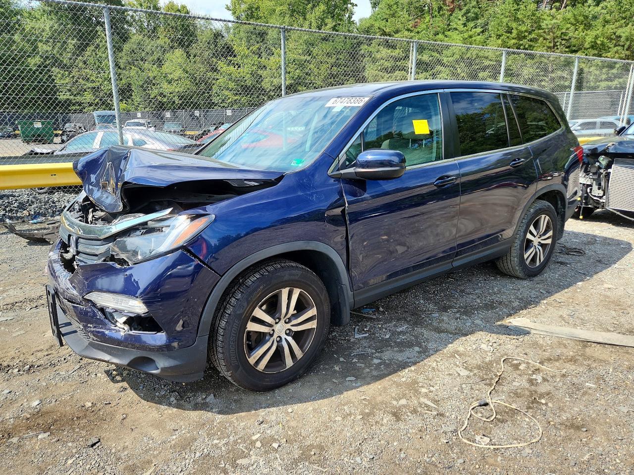 2016 Honda Pilot Exl