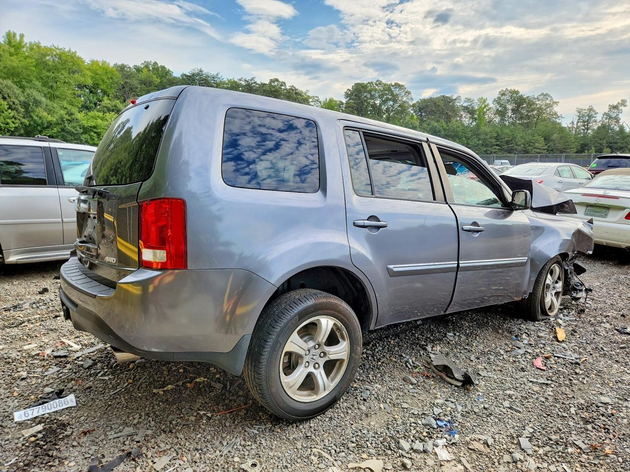 2015 Honda Pilot Exl - Image 3