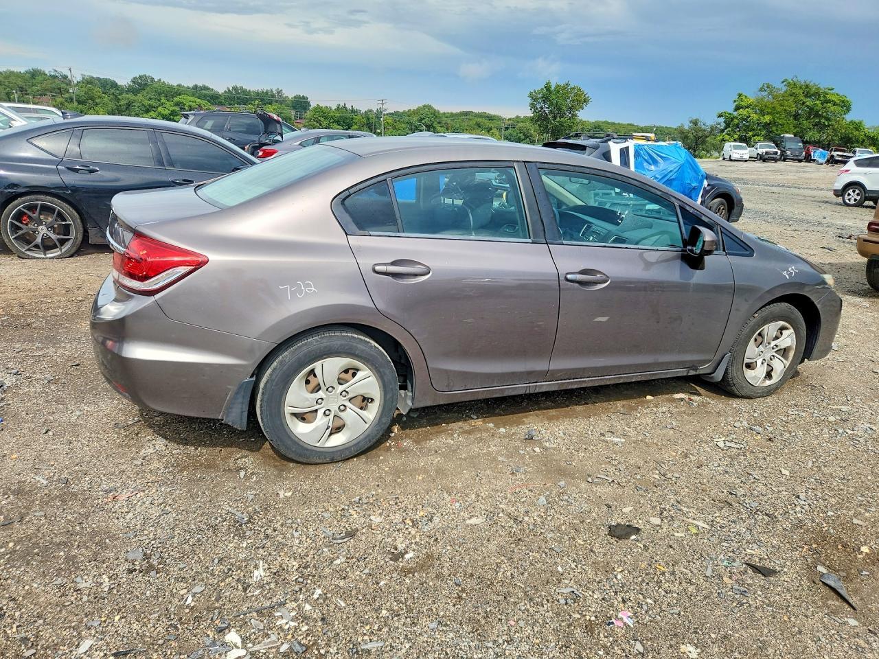 2014 Honda Civic Lx - Фото 3