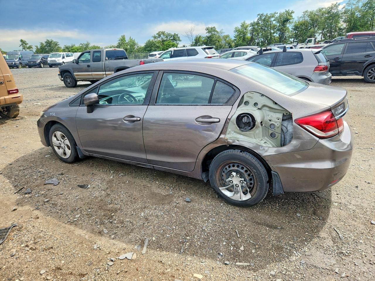 2014 Honda Civic Lx - Фото 2