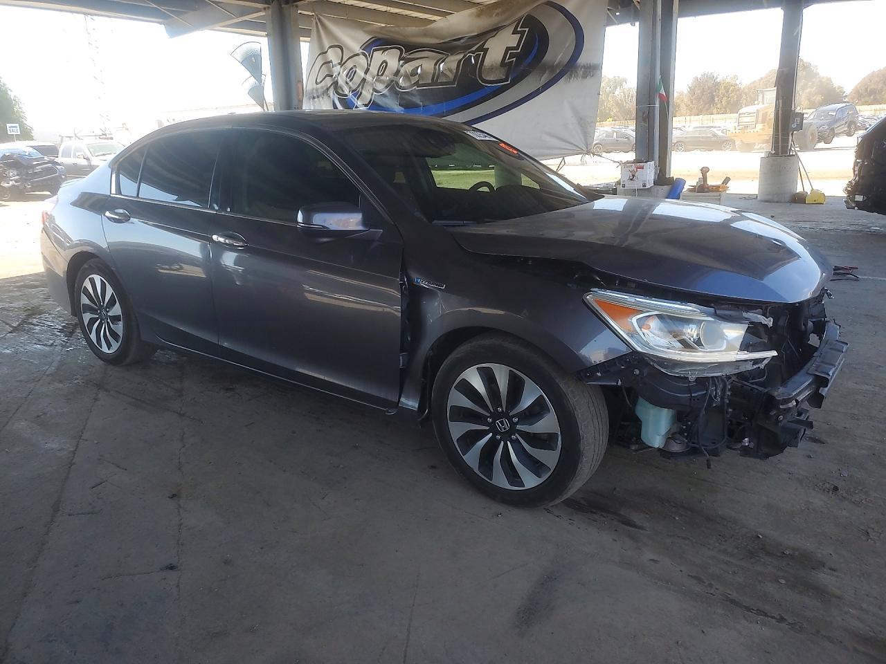 2017 Honda Accord Hybrid Exl - Фото 4