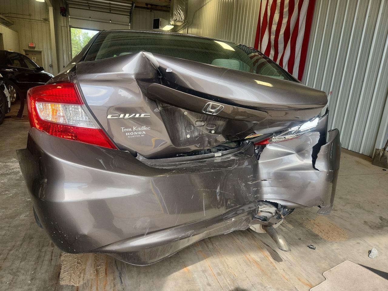 2012 Honda Civic Lx - Фото 6