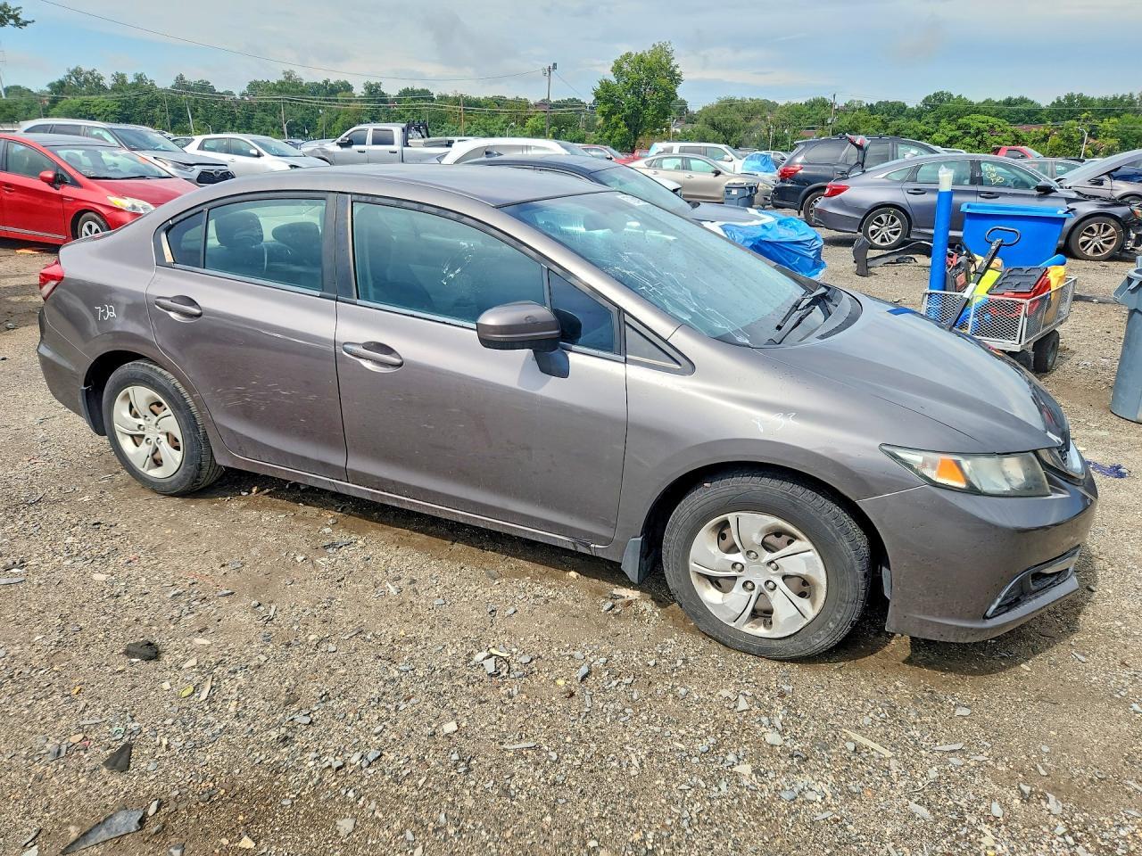 2014 Honda Civic Lx - Фото 4