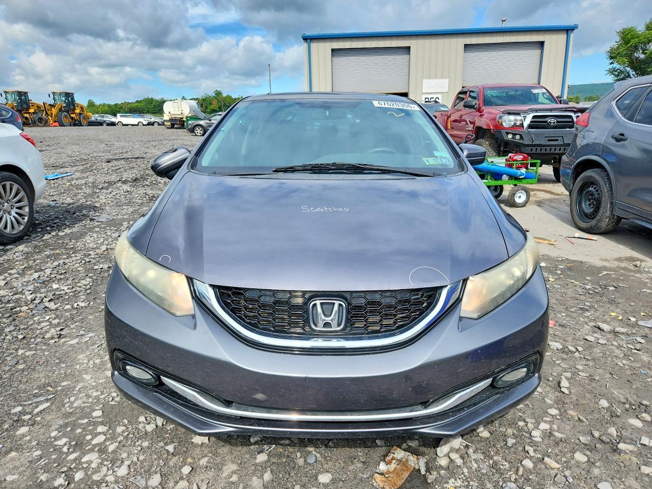 2014 Honda Civic Exl - Фото 5