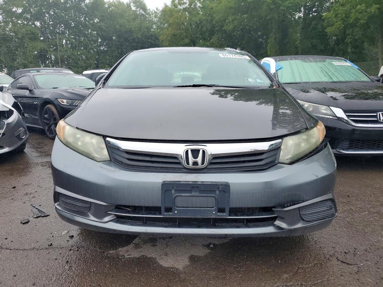2012 Honda Civic Ex - Фото 5