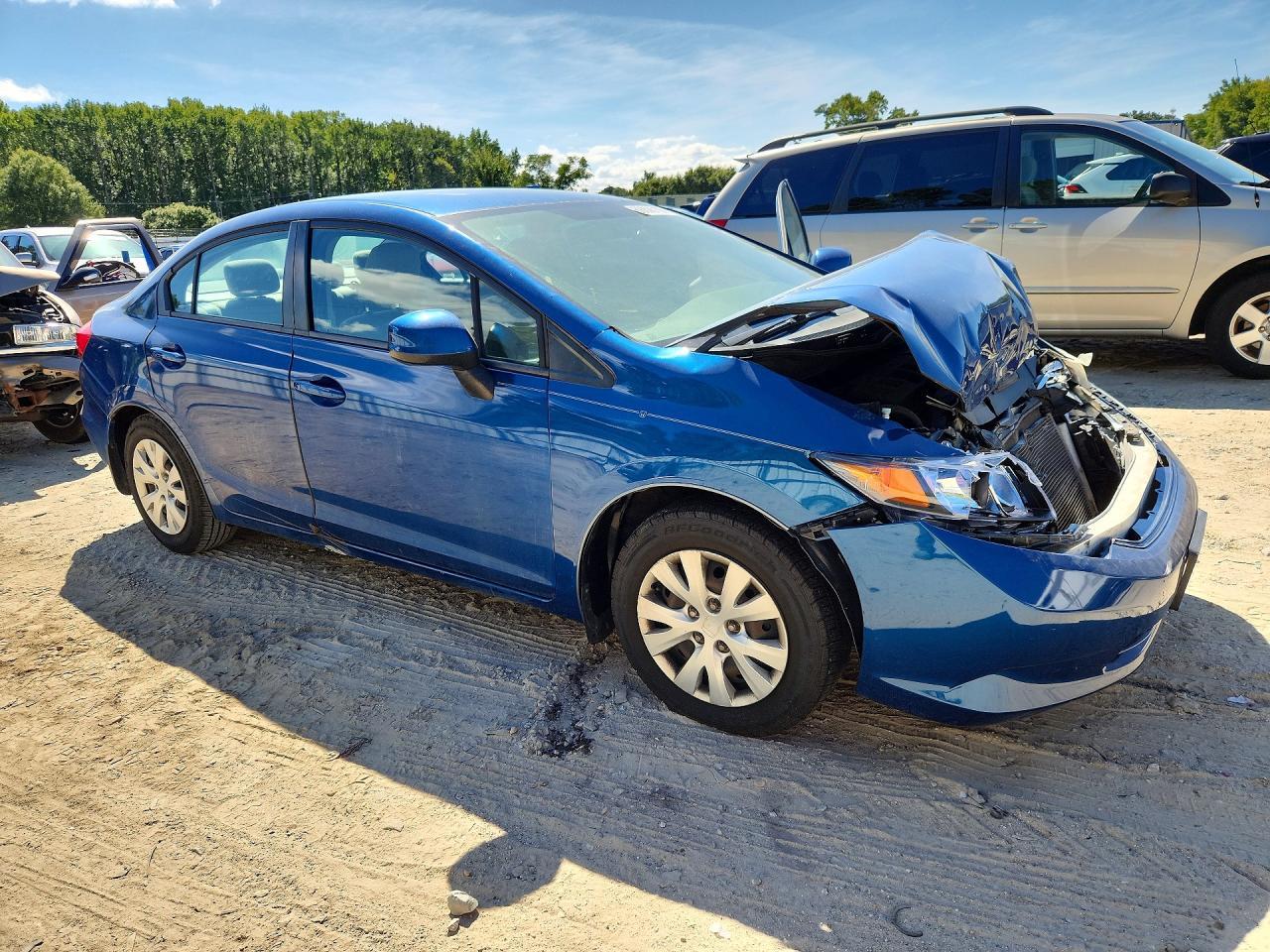2012 Honda Civic Lx - Фото 4