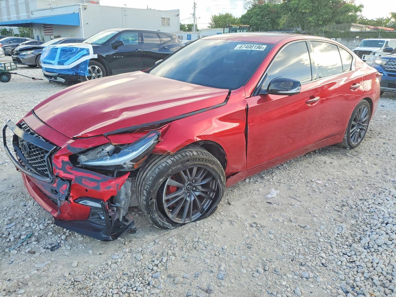 2023 Infiniti Q50 Red Sport 400