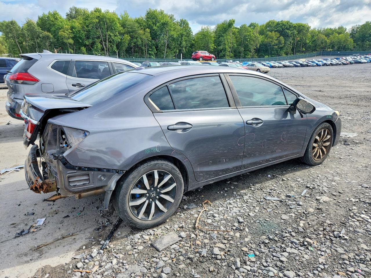 2014 Honda Civic Exl - Фото 3