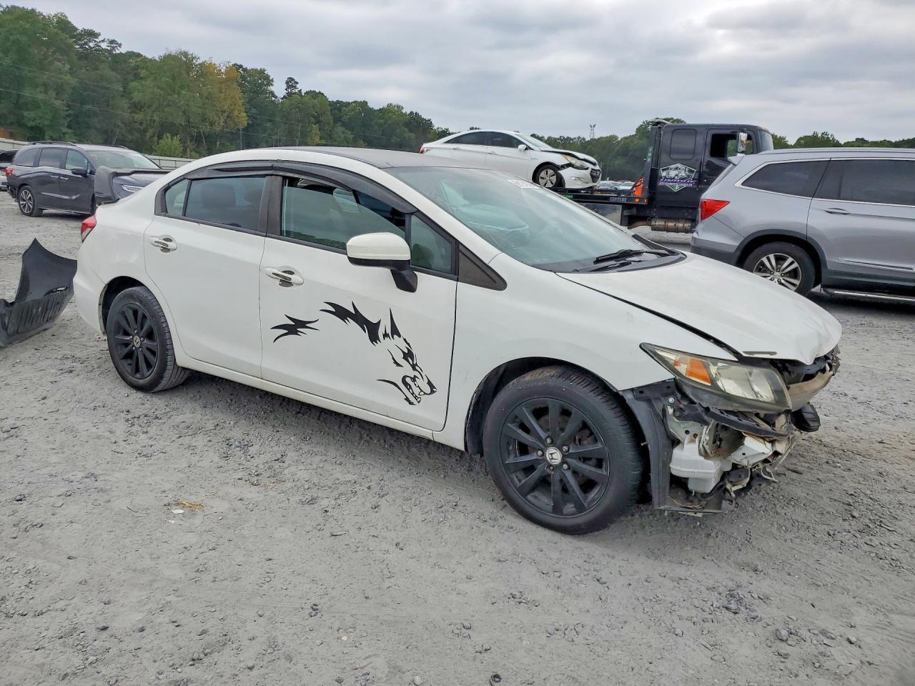2014 Honda Civic Lx - Фото 4