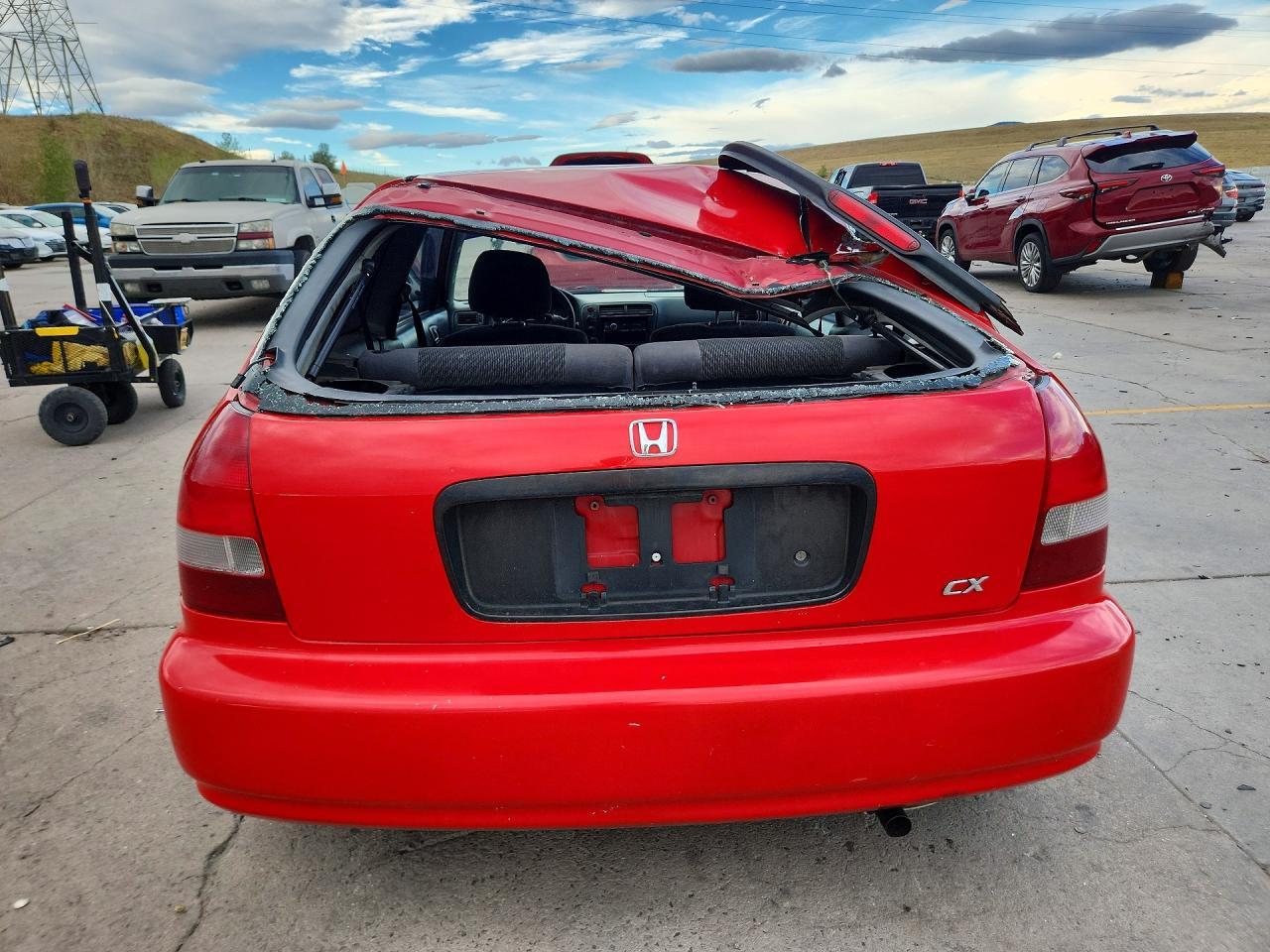 2000 Honda Civic Cx - Фото 6