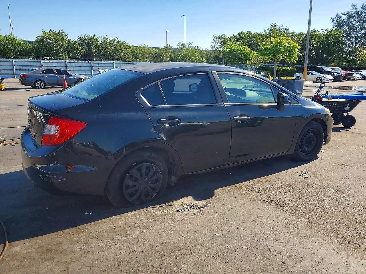 2012 Honda Civic Lx - Фото 3