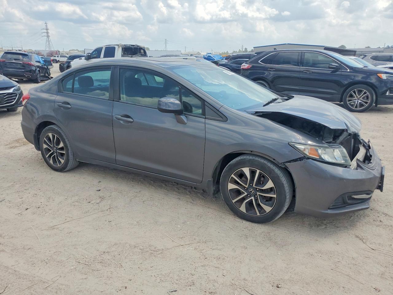 2013 Honda Civic Ex - Фото 4