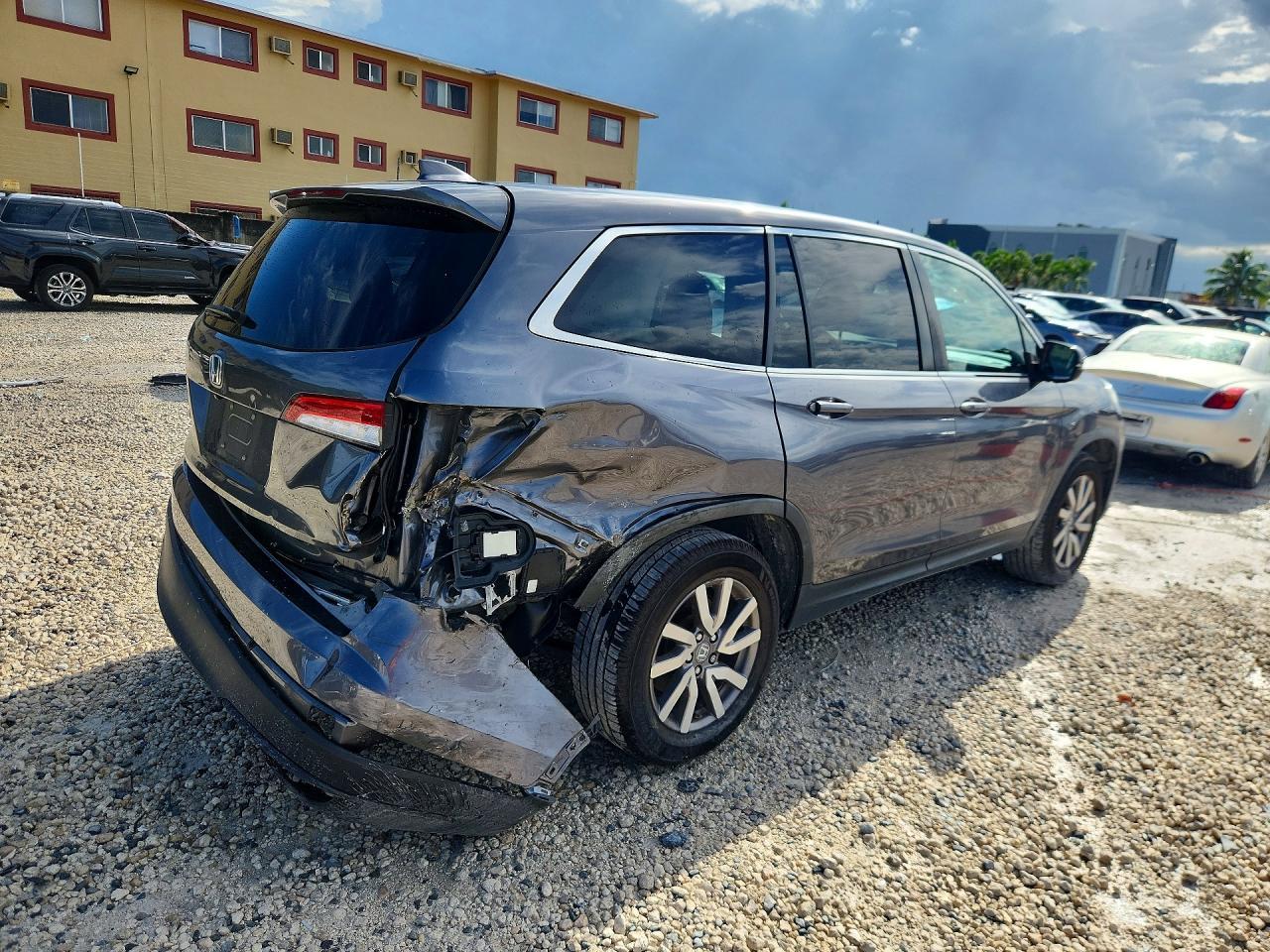 2020 Honda Pilot Exl - Фото 3