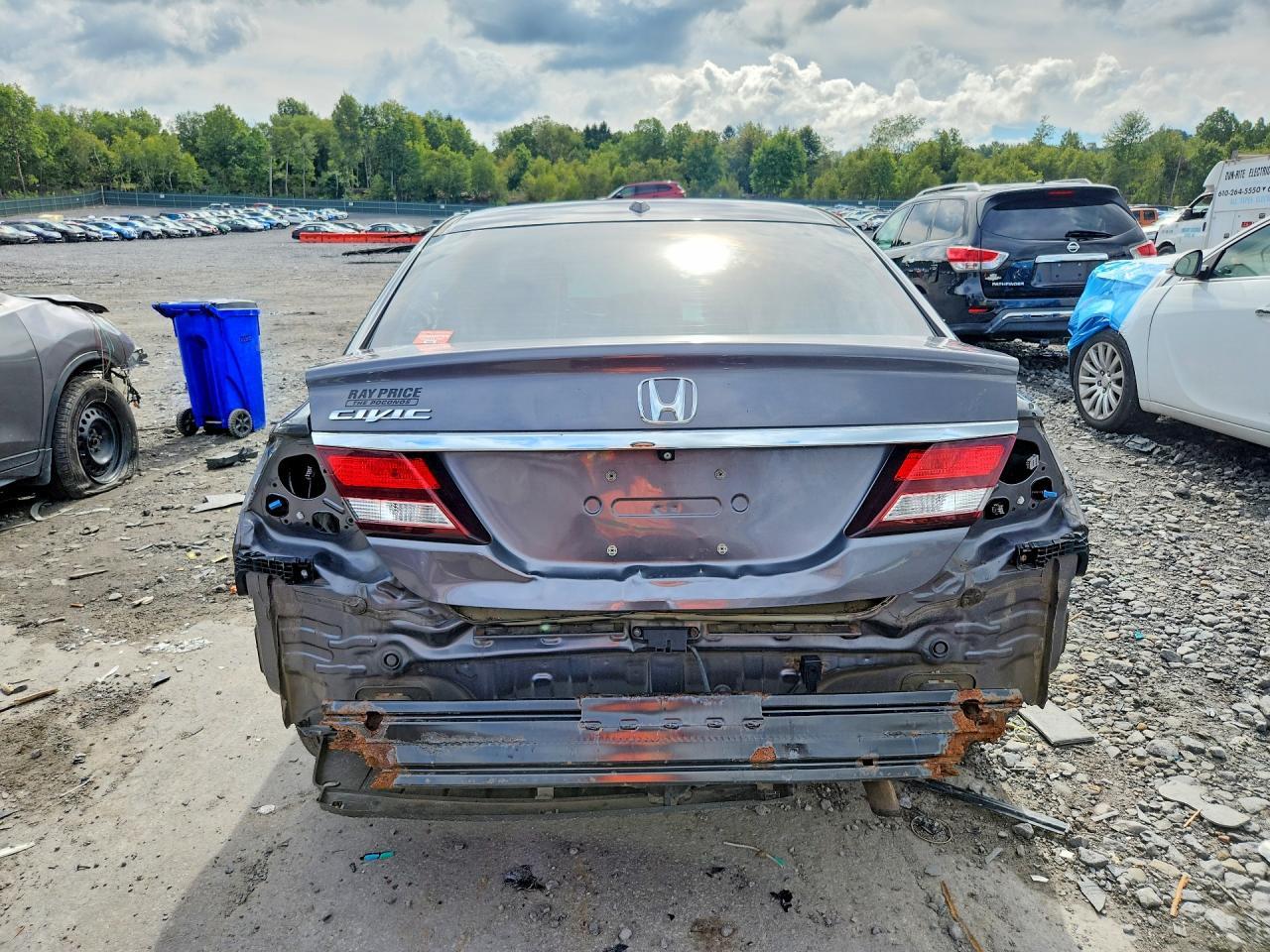 2014 Honda Civic Exl - Фото 6