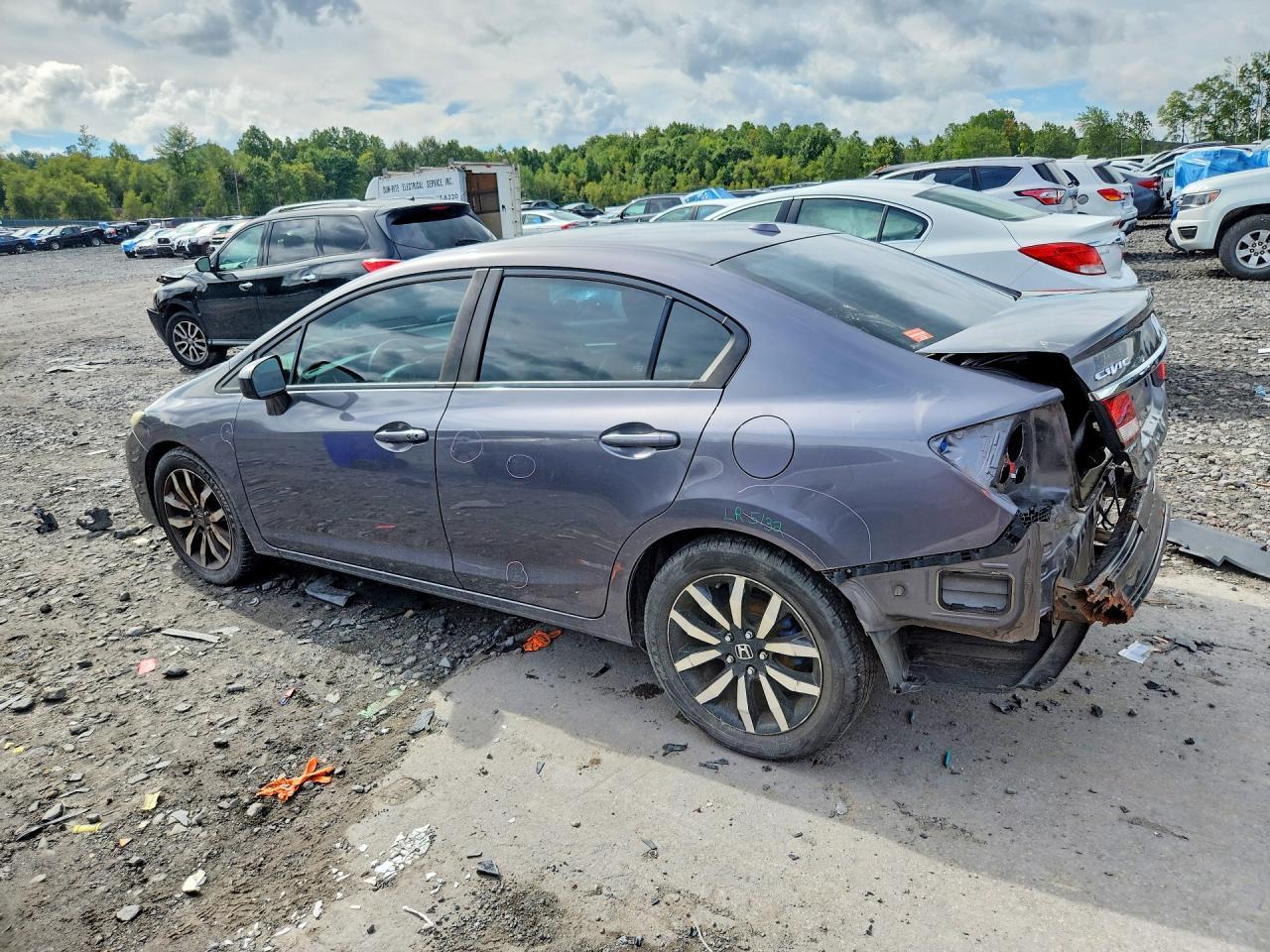 2014 Honda Civic Exl - Фото 2