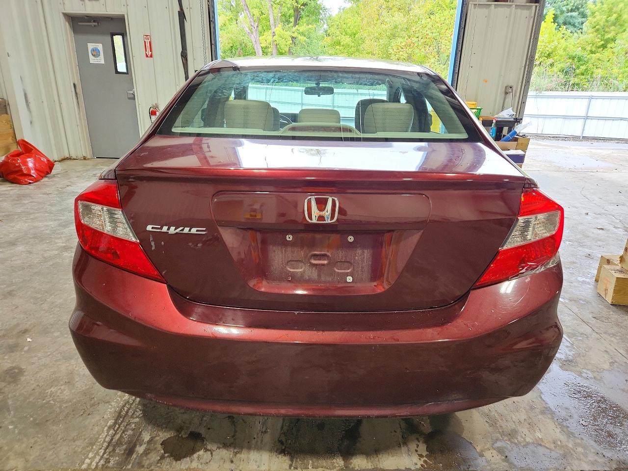 2012 Honda Civic Lx - Фото 6