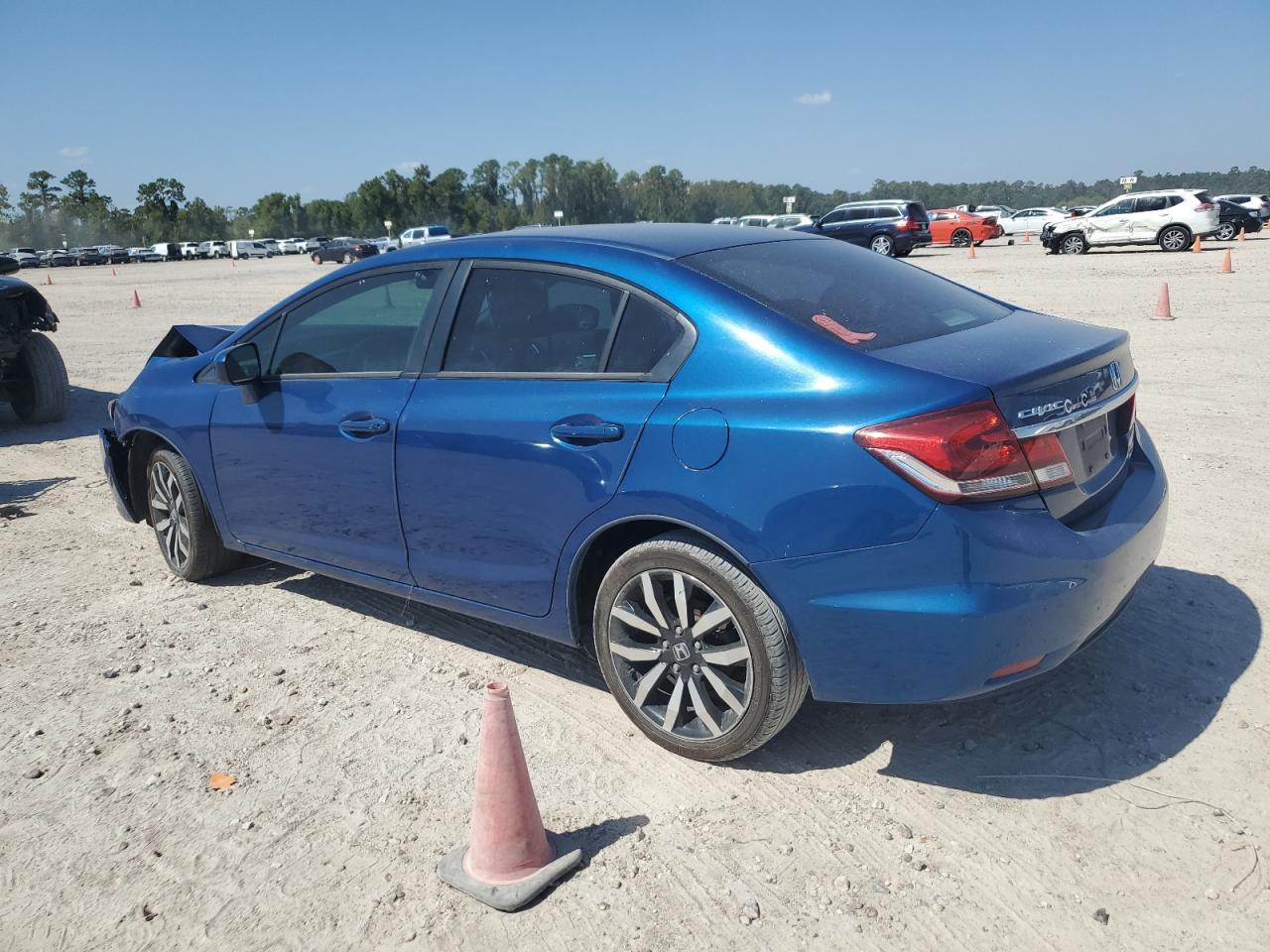 2015 Honda Civic Exl - Фото 2