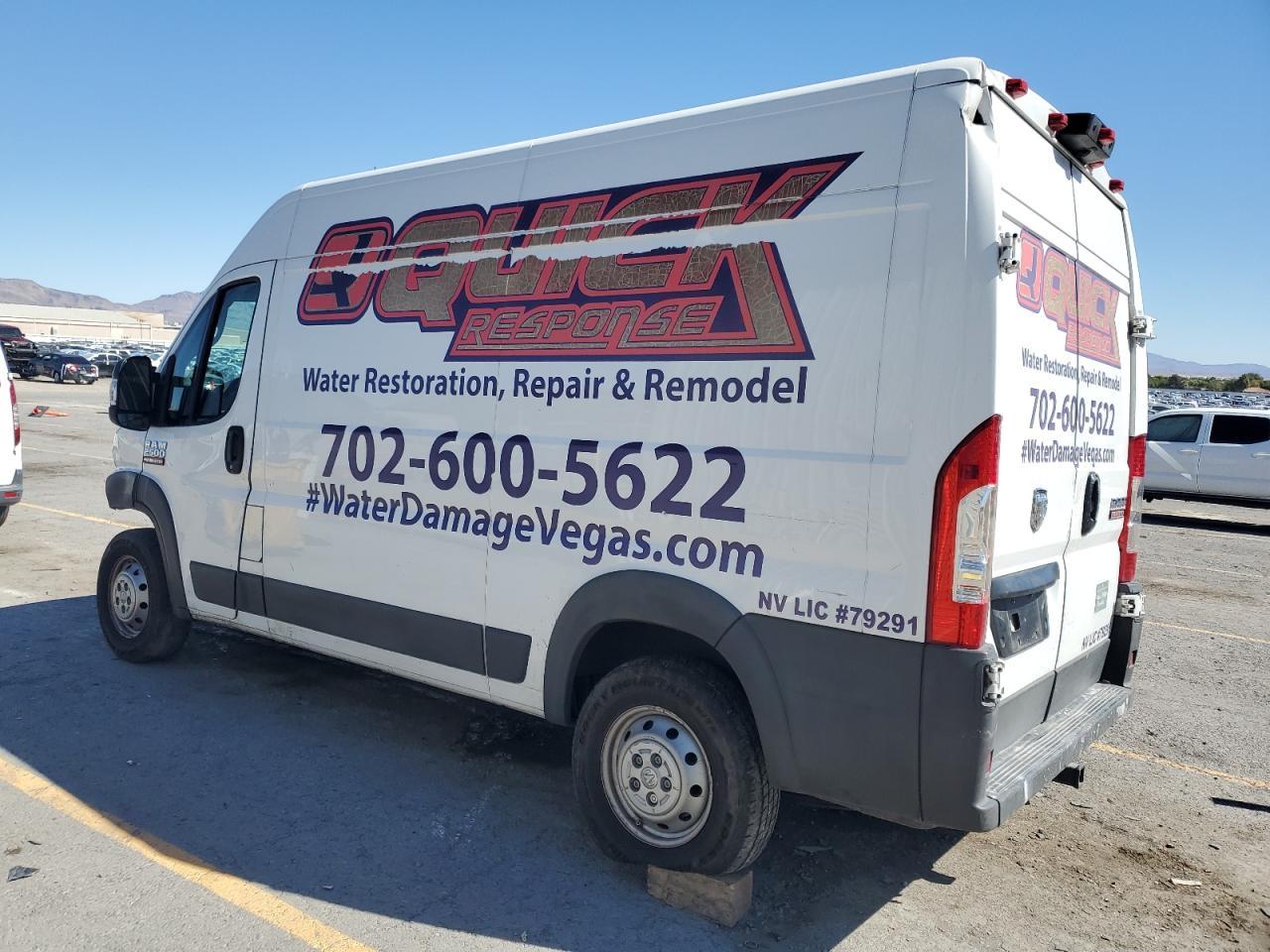 2018 Ram Promaster 2500 Utility / Service Van - Image 2