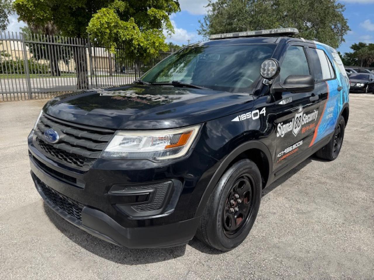 2018 Ford Explorer Police Interceptor